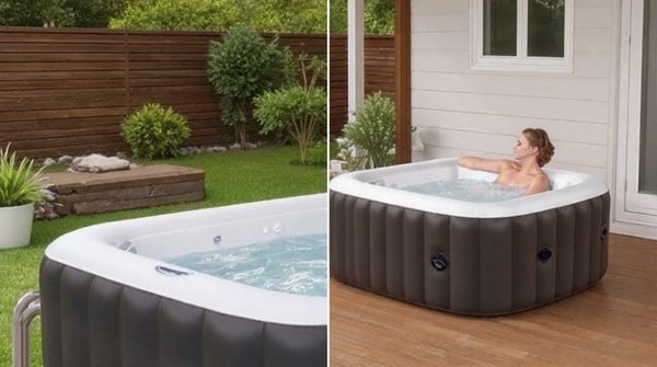 Les meilleures options de spa gonflable : confort et simplicité