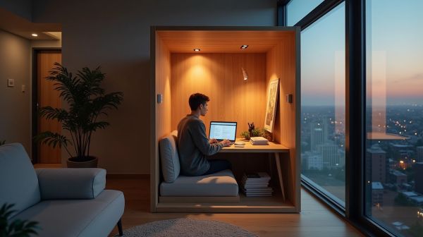 Optimisez votre espace avec une cabine acoustique individuelle